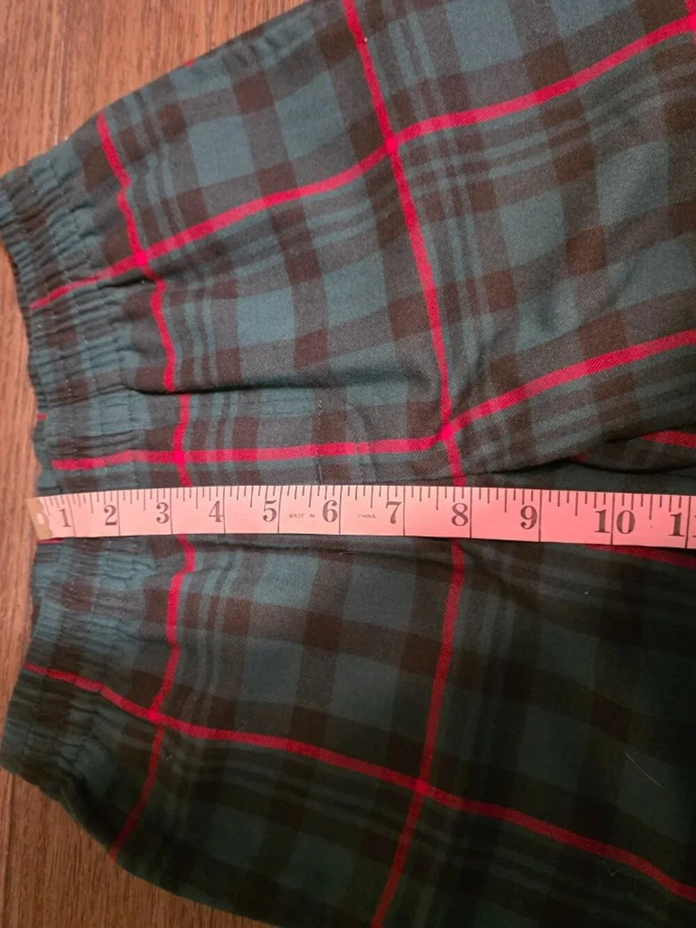 Nordstrom Kids Plaid Flannel Pajama Pants NWT 7/8 Christmas Holiday